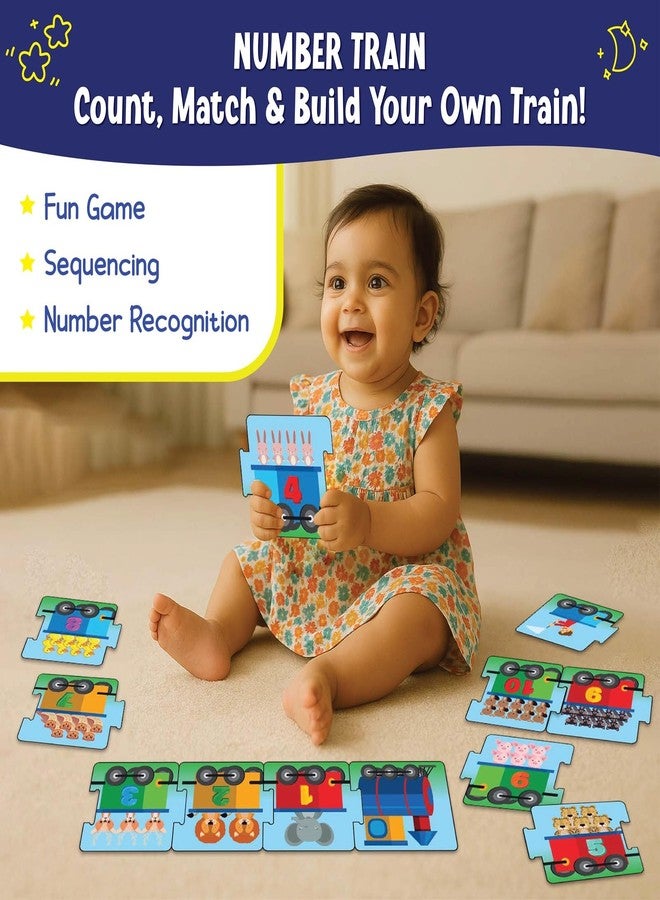 SparkLPlay Activity Box for 1 Year Old Boys & Girls | Birthday Gift for 1 Year Old | 5 Fun Filled Skill Building Activities - Numbers, Colors, Shapes, Peekaboo-Animals, Line Tracing - Image 5